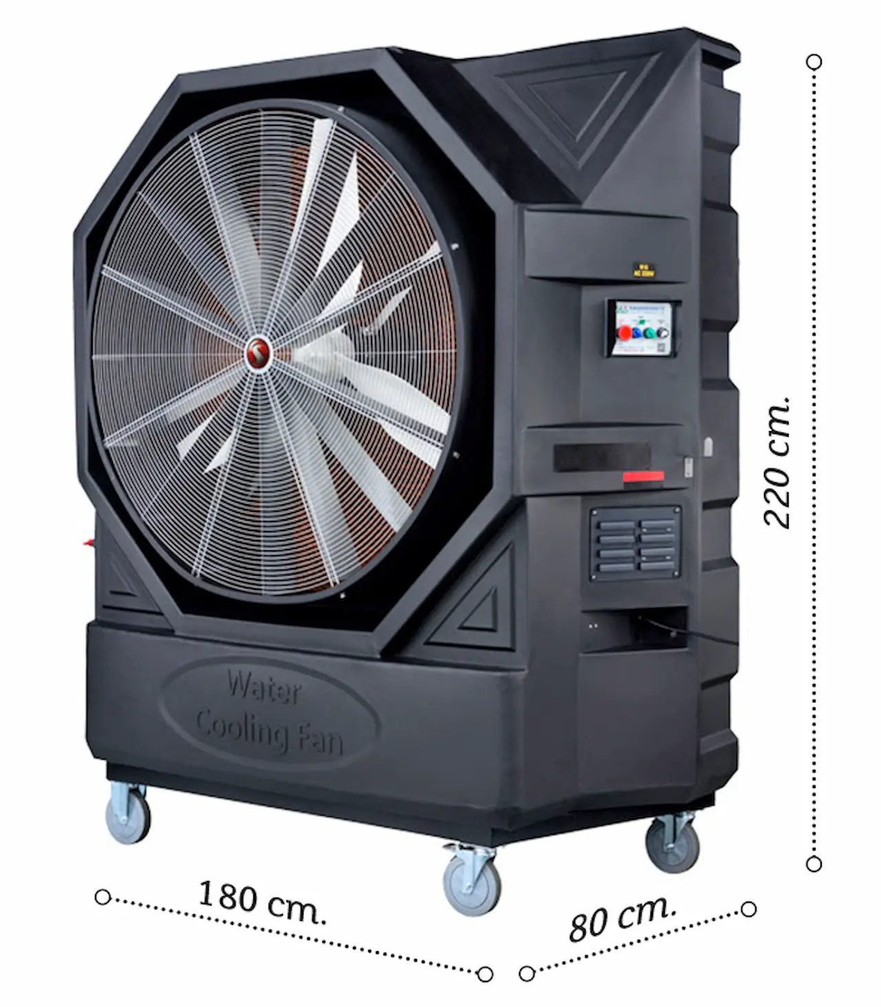 medidas climatizador evaporativo